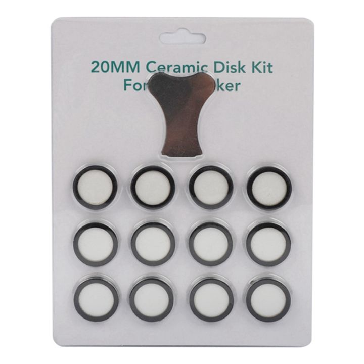 NCANRUI%2012Pack%20Ultrasonic%20Mist%20Maker%20Fogger%20Ceramics%20Discs%20for%20Humidifier%20Parts%20Transducer%20Discs%20with%20Cap%20Tool%20-%20Image%204