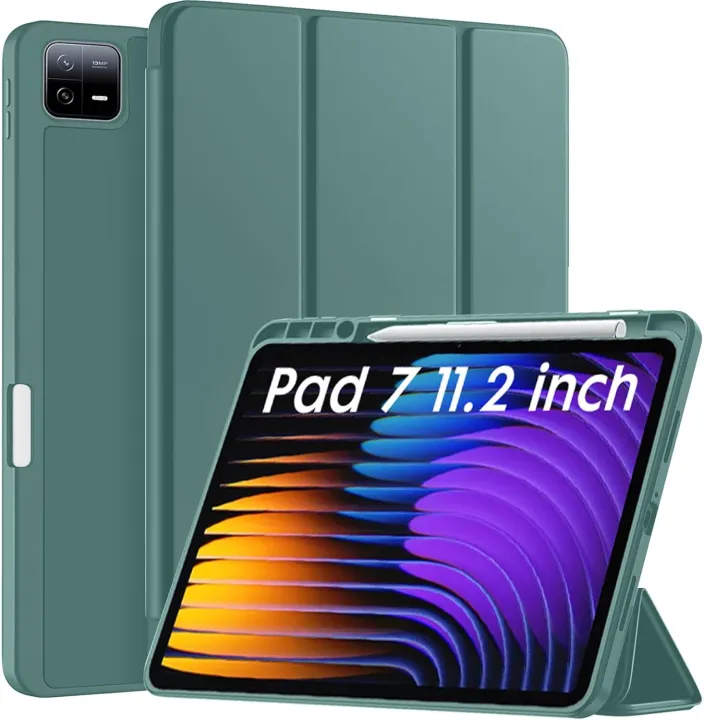 Premium%20Robustrion%20Cover%20for%20Xiaomi%20Mi%20Pad%207%20/%20Mi%20Pad%207%20Pro%20Cover,%20Trifold%20Flip%20Case%20Cover%20with%20Pencil%20Holder%20for%20Xiaomi%20Mi%20Pad%207%20/%20Mi%20Pad%207%20Pro%2011.2%20inch,%20Support%20Auto%20Sleep%20Wake%20(Black-Blue)%20-%20Image%204