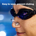 Swimming Nose Clip Non-slip Swim Nose Clip with Waterproof Pad.
