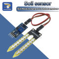 【WSJJ Store】Electronics Soil Moisture Hygrometer Detection Humidity Sensor Module For arduino Board DIY Robot Smart Car. 