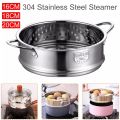 16cm Thickening Food Steam Rack Stainless Steel Steamer with Double Ear for Soup Pot Milk Pot Kitchen Tools. 