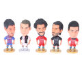 Soccer Star Figure Mini Football Player Car Ornaments Collection Doll Star Sports Action Figures Souvenirs Toys Fans Gifts Dislikelike. 
