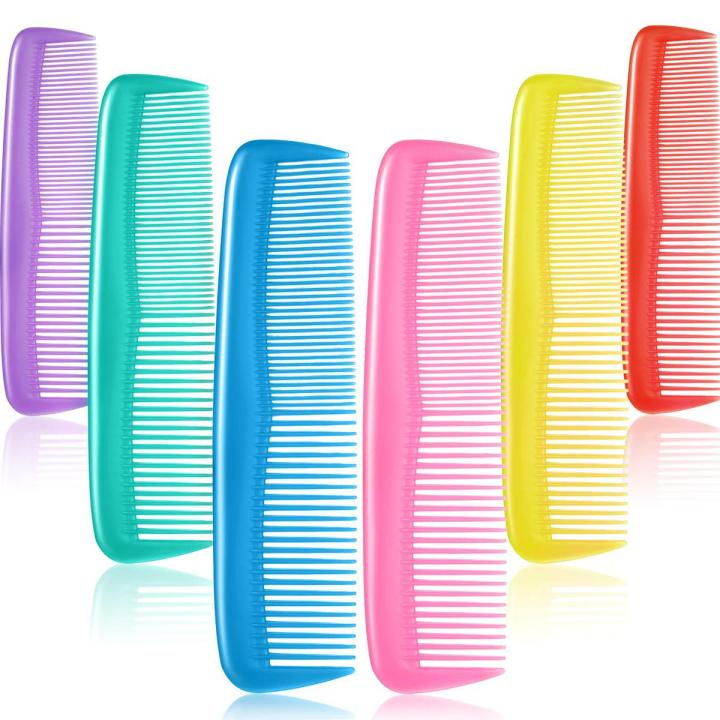 Plastic%20Multicolor%20Hair%20Comb%20-%202Pcs%20-%20Image%202