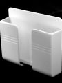 Universal Wall Mount Charger Phone Holder Stand Remote Control Hanger Base Support Hook Hanging Storage Box Rack Home Organizer. 