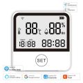Poruis Smart Temperature and Humidity Sensor WiFi Wireless Temperature and Humidity Sensing Sensor Display. 