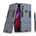 For Xiaomi Redmi Note 5 /note 5 pro Iron Man Stand Cover Hard Armor and Soft Silicone TPU Frame Phone Case. 