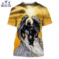 Mamba Top 2021 Newest Men 3D Black Tshirt Anime Spawn T Shirt Fitness Women Tees Superhero Manga T-shirts Summer O Neck Clothing.