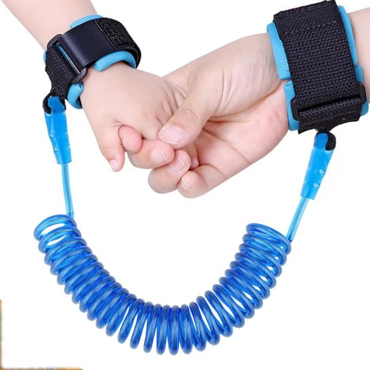 Soft Baby Safety Wrist Link – Double Lock Anti-Lost Hand Cuff Strap (1pc)