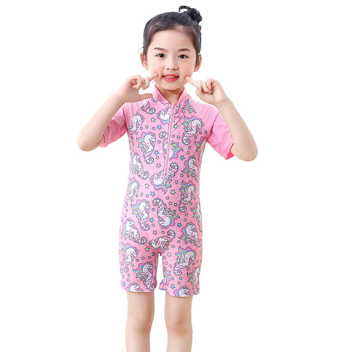 Girl%20Kid%20Jumpsuit%20Swimwear%20Cartoon%20Fast%20Dry%20Surfing%20Short%20Sleeve%20Beachwear%20for%203-12Y%20-%20Image%202