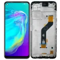 Tested Black 6.8inch For Tecno Pova LD7 LD7j LCD Display Touch Screen Digitizer Assembly Panel Replacement / With Frame. 