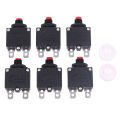 Thermal Switch Circuit Breaker Overload Protector 5A 6A 8A 10A 15A 20A Overload Switch Protector Fuse. 