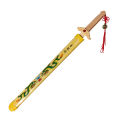 Bamboo green dragon with sheath, boy wooden sword, children's toy wooden knife with sheath, toy knife, toy sword,. 