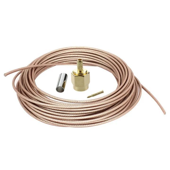 1Pcs%20RG316%20Coax%20Coaxial%20Cable%20Lead%20Low%20Loss%20RF%20Connector%20Wire%2010M%20Long%20&%205Pcs%20SMA%20Male%20Plug%20Straight%20Crimp%20RG316%20RG174%20Rf%20Adapter%20Connector%20-%20Image%203