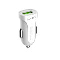 LDNIO 12W Fast Car Charger, Fast Charging Port USB-A, USB Car Charger with USB-A to Type-C Cable.