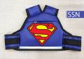 Bike Safety Belts SuperMan Blue for 1-10 Years Old Baby.