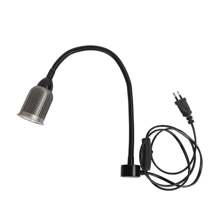 Magnet LED LAMP SS-804 Stainless Steel Magnetic LED Lamps Magnet Base COB Wick lamp Aluminum lampshade Universal AC 220V 10W LED Light Bulbs