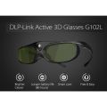4 PCS Active Shutter 3D Glasses for DLP Link Compatible 96-144HZ with Optama /Acer/BenQ /ViewSonic/XGIMI DLP Link Projectors.