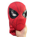GC Spider man Mask Blink Eyes Movable Breathable Headgear Halloween Cosplay Costume Mask For Halloween Party Gifts. 