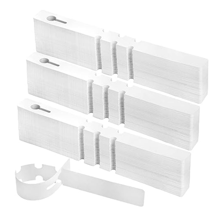Tree Ring Labels 600 Pieces of Hanging Plant Tree Labels, Waterproof Plant and Flower ...