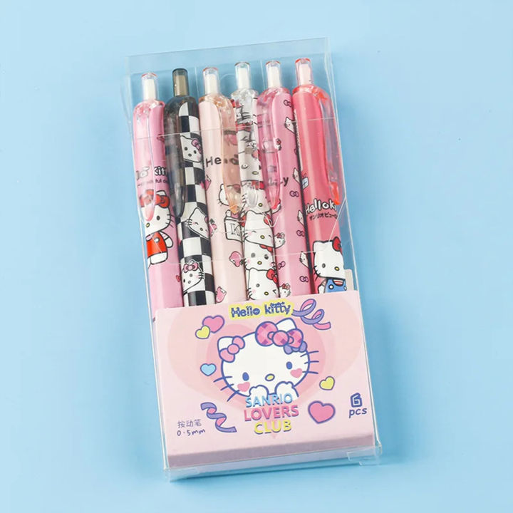 6PCS%20Set%20Cute%20Cartoon%20Hello%20Kitty%20Pen%20Student%20Stationery%20Gifts%20Black%20Ball%20Point%20Pens%20-%20Image%202