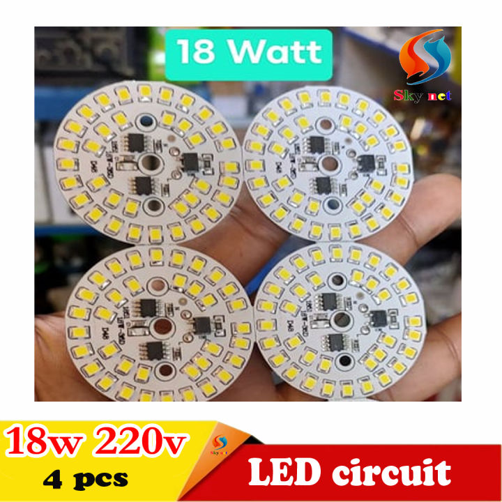 18w 220v 4 pcs LED circuit | Daraz.com.bd