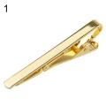 Men Silver/Gold Copper Chic Necktie Tie Bar Clasp Clip Formal Occasion Clamp Pin. 