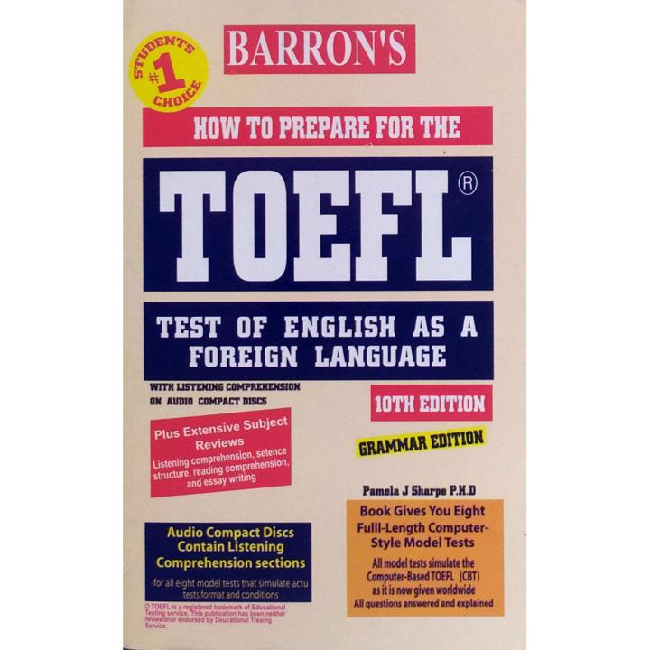Barron's How To Prepare For The TOEFL 10th Edition
