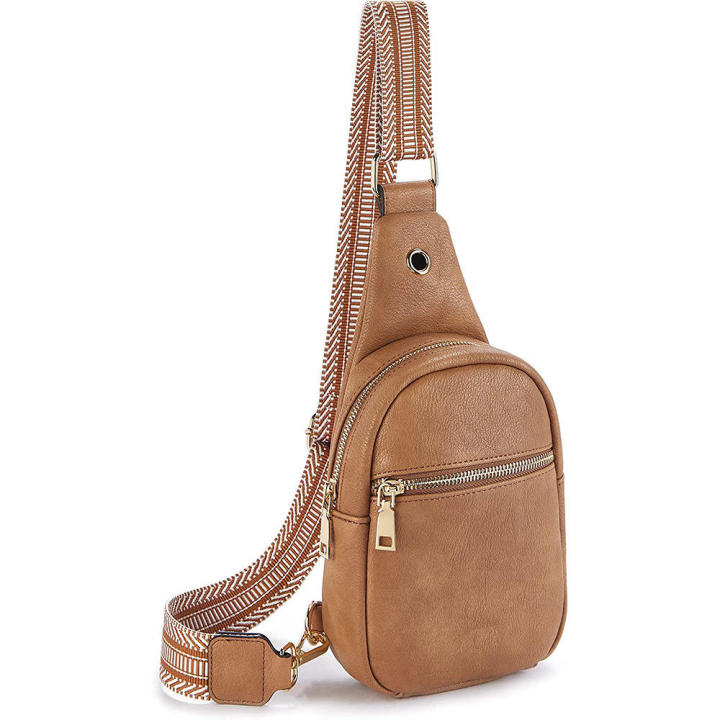 Small%20Sling%20Bag%20for%20Women%20Crossbody,%20Faux%20Leather%20Trendy%20Waist%20Packs%20with%20Guitar%20Strap,%20Women's%20Fanny%20Packs%20-%20Image%202