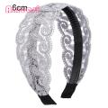 Ameesi Hair Band High Toughness Delicate Lace Embroidery Women Hairband.