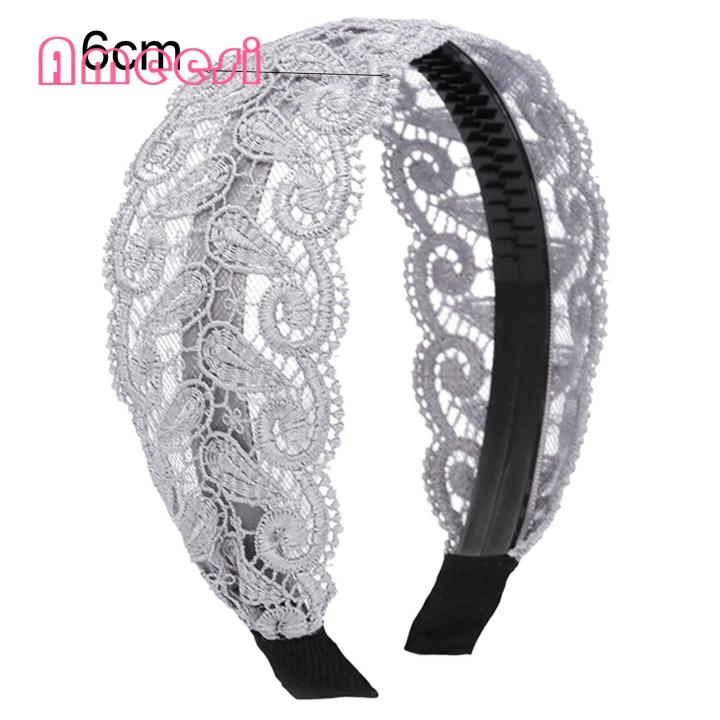 Ameesi%20Hair%20Band%20High%20Toughness%20Delicate%20Lace%20Embroidery%20Women%20Hairband%20-%20Image%208