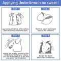 50/100/200/300/400Pcs Sweat Pads Underarm Protection Sweat Under Your Arms Armpit Stickers Crystalline Deodorant Anti Sweat Pads. 