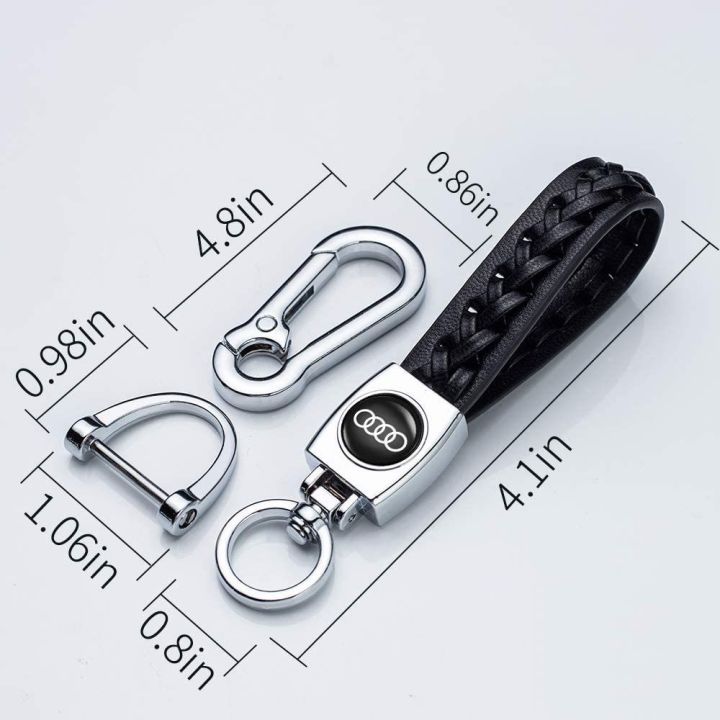 %5BNEW%5D%20black%20Boutique%20Soft%20Sheepskin%20Fashion%20Leather%20Metal%20Car%20Logo%20Keychain%20Key%20Fob%20for%20Volvo%20-%20Image%207