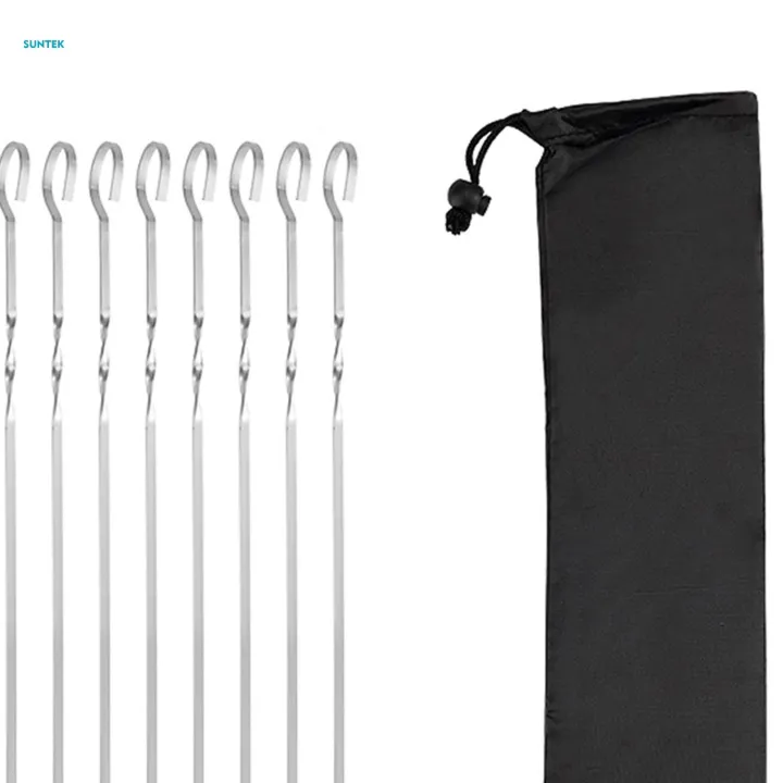 12Pcs%20Kabob%20Skewers%20for%20Grilling%20Metal%20Flat%20Stainless%20Steel%20Long%20BBQ%20Skewers%2015%20Inch%20-%20Image%205