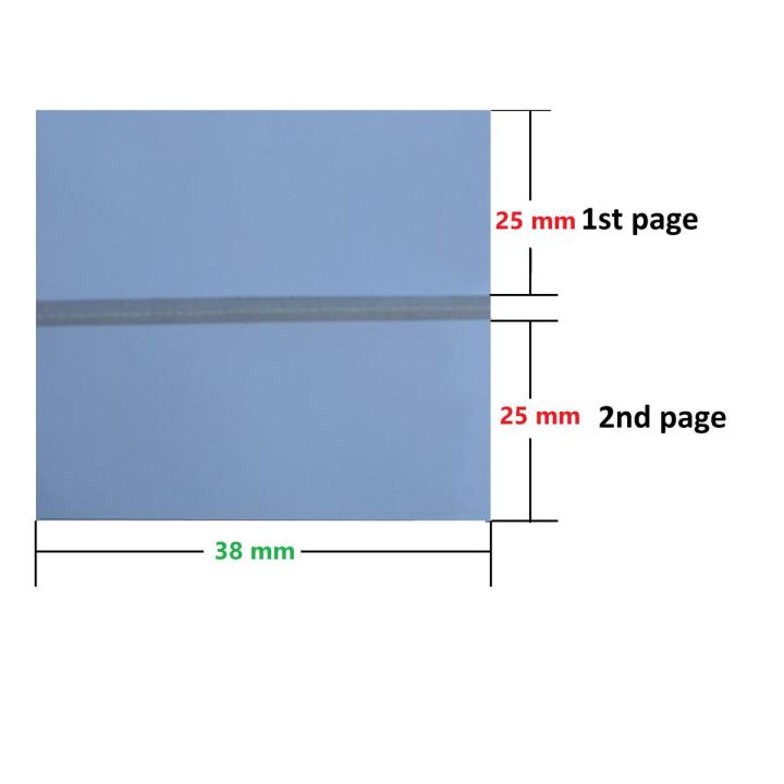 DT Barcode paper (38mm X 25mm) 1000 pcs / 1 Roll