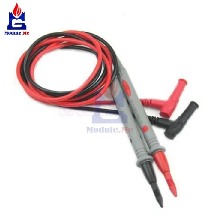 【Daily Necessities For Anyone Store】1 Universal Probe Test Pin for Digital Multimeter Needle Meter Multi Meter Tester Lead Probe Wire Pen Cable 20A