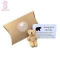 Pocket Bear Plush Toy Stuffed Remove Sadness Graduation Bear Doll. 