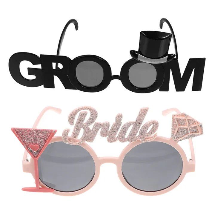 Bride%20&%20Groom%20Funny%20Groom%20Bride%20Glasses%20Bachelor%20Party%20Eyeglasses%20Photo%20Props%20Wedding%20Party%20Decoration%20Wedding%20Supplies%20-%20Image%203