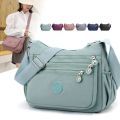 Women's Messenger large capacity Shoulder Bag Polyester Fashion Cosmetic Bag Simple and Versatile Handbag Crossbody Bag. 