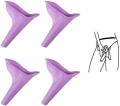 Portable Female Urinal Funnel Ladies Woman Standing Up Hygienic Urine Device.