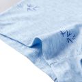 Nanjiren Men's Underwear Four-Pack Pure Cotton Boxer Brief Mid Waist Antibacterial Printed Four-Corner Loose Underpants.