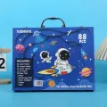 Unicorn Space Kids Art Set – Coloring, Drawing & Painting Crayons Acrylic Color Gift Set – 88 Pcs.