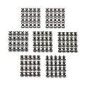 KOGEEK 180PCS Tactile Push Button Switch Micro Momentary Tact Assortment Kit 10 Value 6 x 6mm 4 Pin Micro Switches.