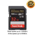 SanDisk U3 4K 6K 8K UHD Video C10 V30 V60 V90 Memory Card SD Card Extreme PRO SDHC SDXC sd Card UHS-I UHS-II for 1080P 3D Camera.