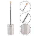 3X French Coffee and Tea Final Press Maker Coffee Filter Reusable Full Bodied Coffee Press Maker for Trips Camping. 