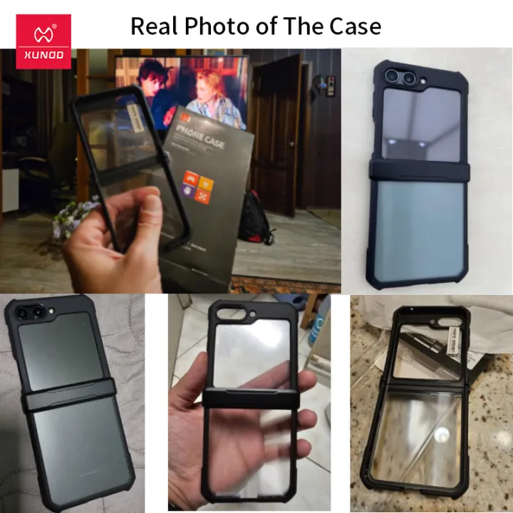 Xundd%20For%20Samsung%20Galaxy%20Z%20Flip%205%205G%20Case%20Airbags%20Bumper%20Shockproof%20Shell%20Acrylic+TPU+Glass%20Back%20Clear%20Cover%20For%20Flip5%20z%ED%94%8C%EB%A6%BD%205%20%EC%BC%80%EC%9D%B4%EC%8A%A4%20-%20Image%206