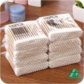 Double Head Wood Cotton Bud/Swab Nose Ears Cleaning Women Makeup Tools Lipstik Cotton Buds Tip Sticks Bastoncillos Oidos. 