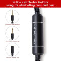 260cm Chat Link Audio Adapter Cable with in-line Isolator for Elgato HD60 S+ HD60 Pro Capture Card Replacement Line for NS PS5. 