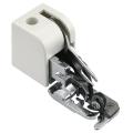 Sewing Machine Presser Foot Press Feet For Brother Household Sewing Machine Parts Side Cutter Overlock Presser Foot - Silver + White.