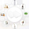 2Pcs Acrylic Corner Shelf Floating Wall Storage Shelf Display Speaker Organizer Bedroom Kitchen Storage Holder,Clear. 