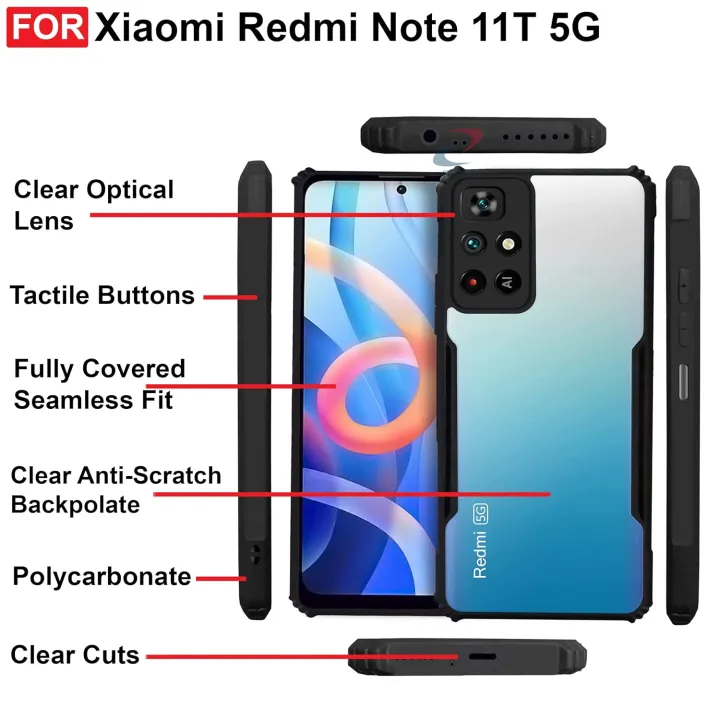 Xiaomi%20Redmi%20Note%2011T%205G/Note%2011s%205G/Poco%20M5%20Pro%205G%20Xundd%20Shockproof%20Airbag%20Protective%20Case-%20ipaky%20Back%20Cover%20-%20Image%202